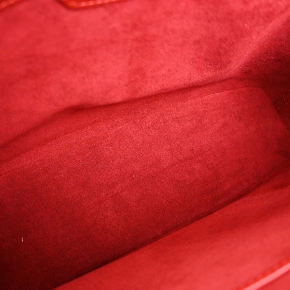 LOUIS VUITTON RED EPI LUSSAC SHOULDER BAG M52287 VI0930 NQ04590 - Picture 8 of 11